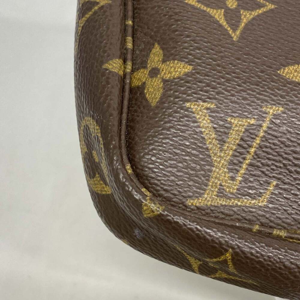 LOUIS VUITTON Brown Monogram Pochette Pouch - Picture 7 of 10
